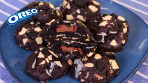 Cookie Recheado de Nutella com Oreo e Chocolate Branco Fácil de Fazer