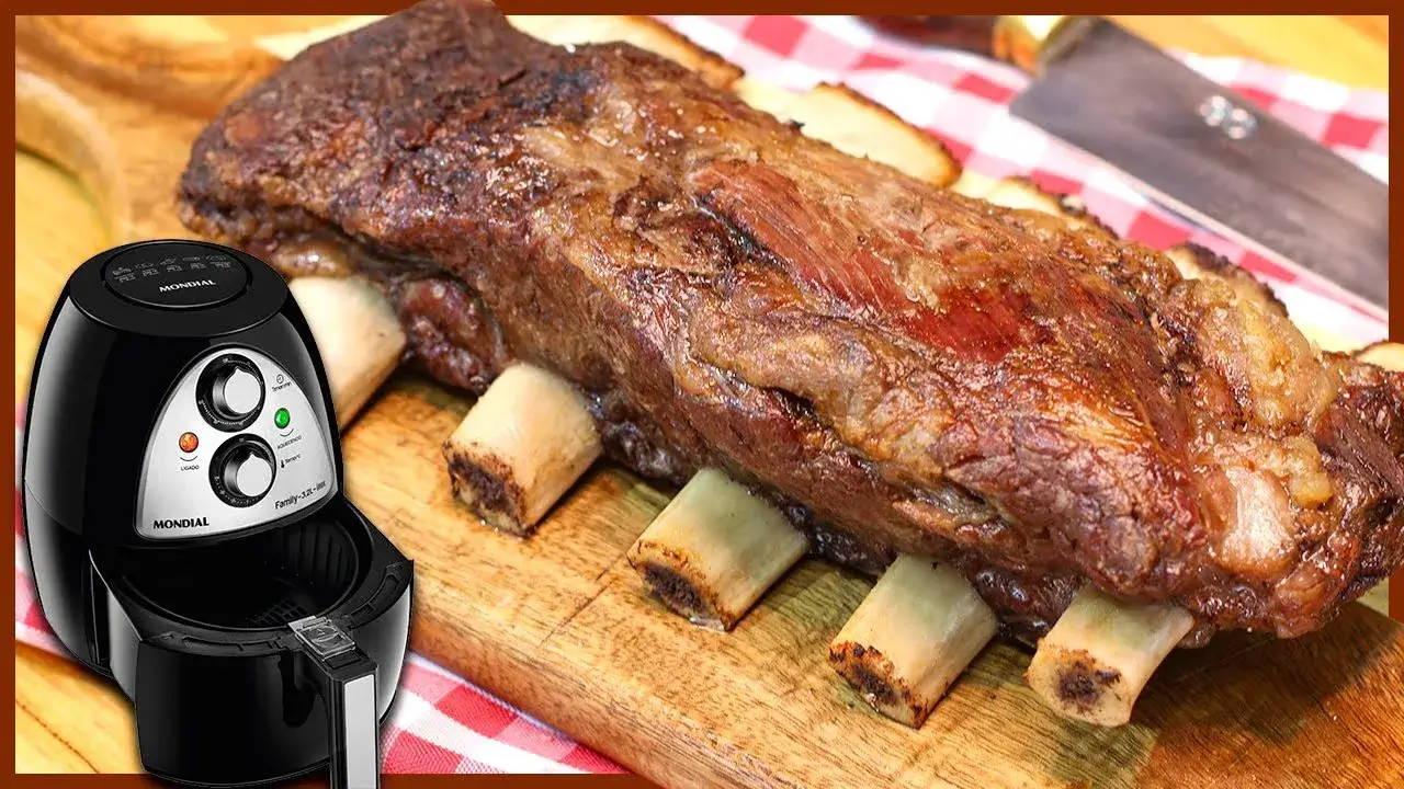 Costela na Air Fryer macia e fácil de preparar em casa