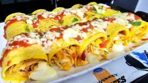 Panqueca de Milho Sem Farinha com Frango Cremoso: Receita Fácil para um Jantar Rápido
