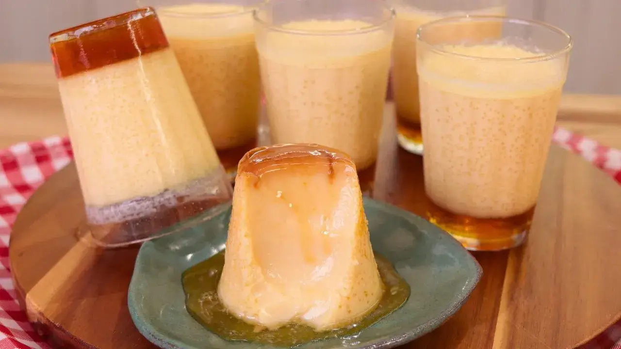 Pudim de Leite Condensado no Copo Americano Cremoso e Fácil de Fazer