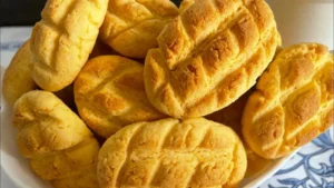 Biscoito Amanteigado Sem Glúten com Nata Fácil e Macio