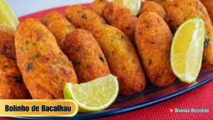 Bolinho de Bacalhau Crocante e Macio