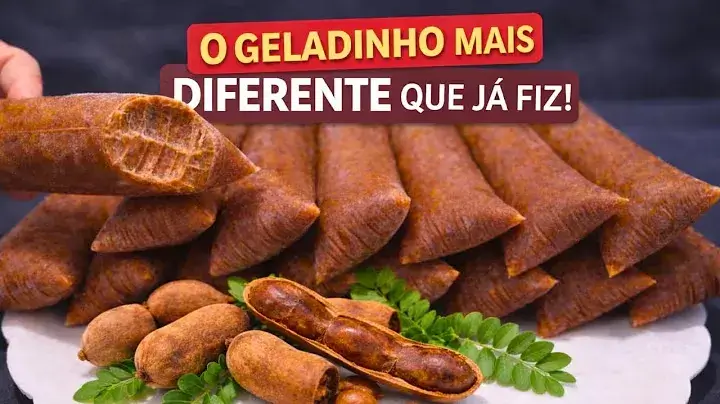 Geladinho de Tamarindo Cremoso para Vender e Lucrar com Sabor Diferente