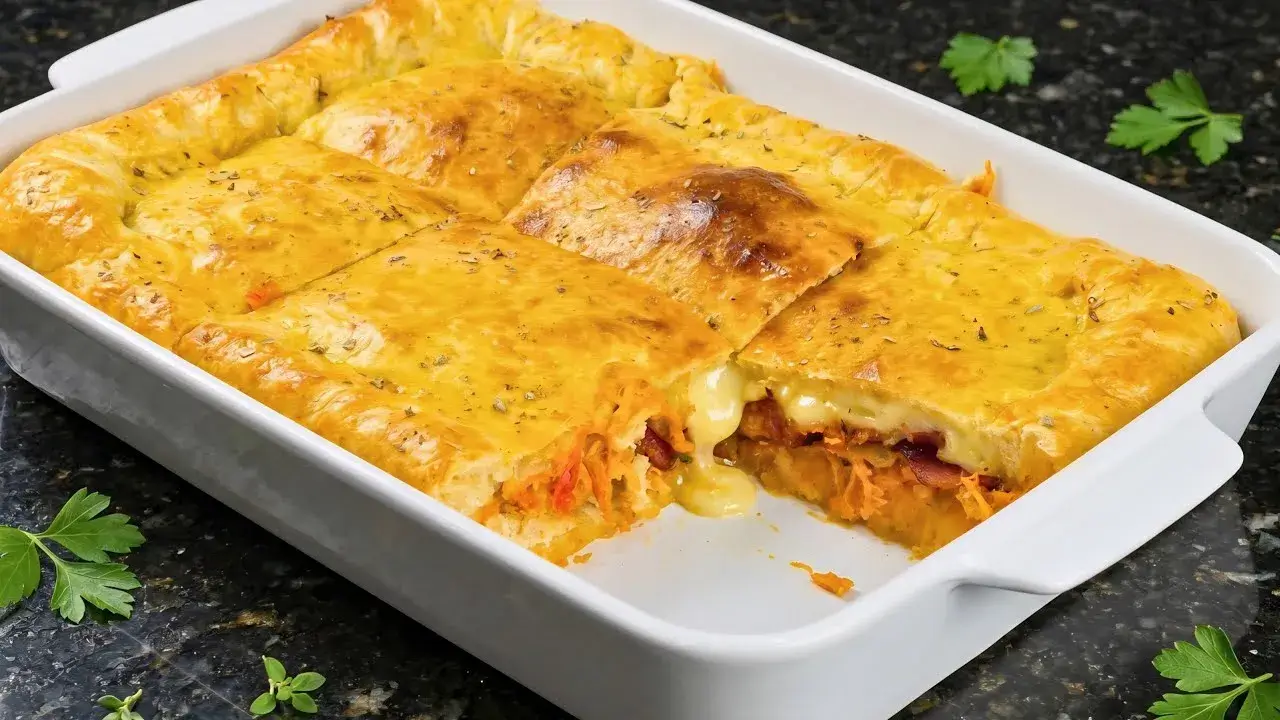 Lanchão de Massa Fermentada Recheado que Vai Virar Favorito na Sua Cozinha