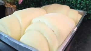 Pão Caseiro Fofinho com 3 Pães Grandes para o Lanche