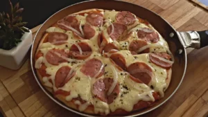 Pizza de Frigideira sem Forno: Receita Fácil, Macia e Sem Ovo