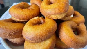 Rosquinha com Vinagre Frita e Sequinhas para o Café da Tarde