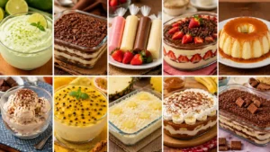 Sobremesas Geladas com Poucos Ingredientes: 10 Ideias Fáceis para Fazer no Fim de Semana