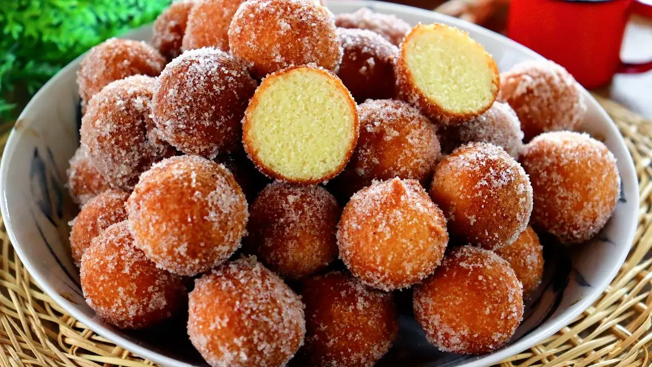 Bolinho de Chuva Fofinho e Sequinho Para o Café da Tarde