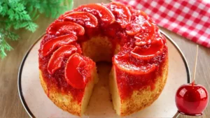 O bolo maçã do amor é uma receita perfeita para quem gosta do sabor clássico...