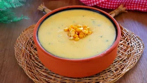 Creme de Milho Verde Cremoso para Acompanhar Frango e Carnes
