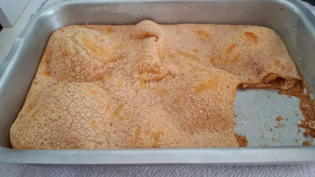 Biscoito montanha russa pronto para comer