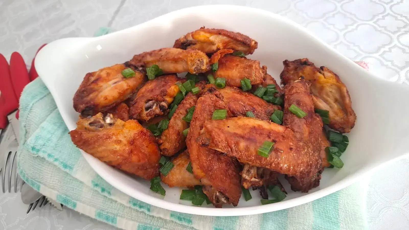 Tulipa de Frango na Air Fryer Suculenta e Crocante