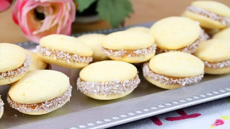 Alfajor de Maizena que Derrete na Boca