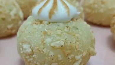 Brigadeiro Torta de Limão com Merengue Suíço