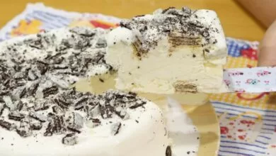 Cassata de Ano Novo: Torta Sorvete Simples e Refrescante