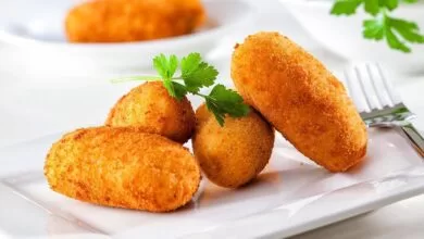 Croquete de Fubá Recheado