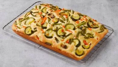 Focaccia Low Carb do Kurotel