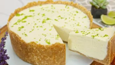 Torta de Limão Vegana (Sem Lactose, Proteica, Sem Glúten)