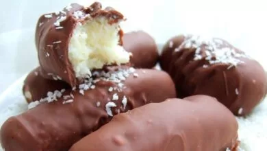 Bombom de Coco com Chocolate