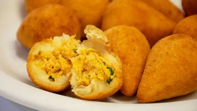 Coxinha com Massa de Batata Super Cremosa