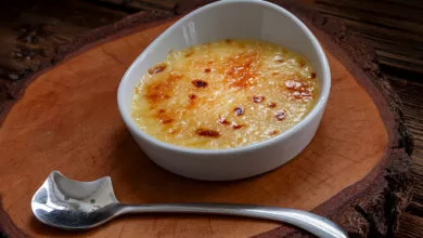 Crema Catalana com Sobremesa Espanhola