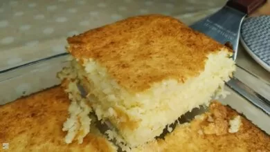 Queijadinha de Travessa Receita Fácil e Rápida